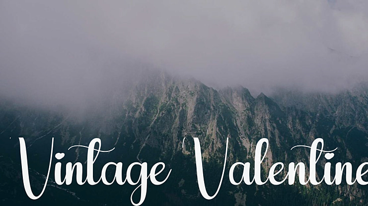 Vintage Valentine Font