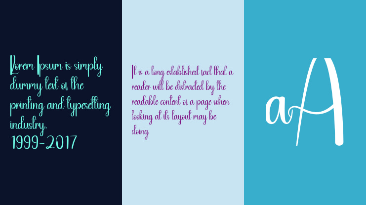 Online Signature Font