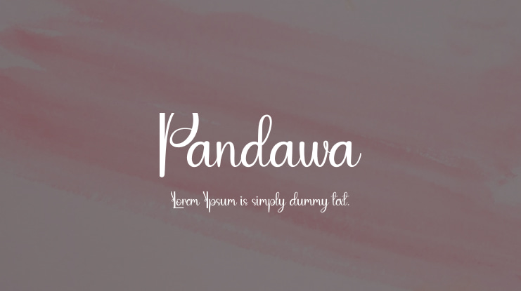 Pandawa Font