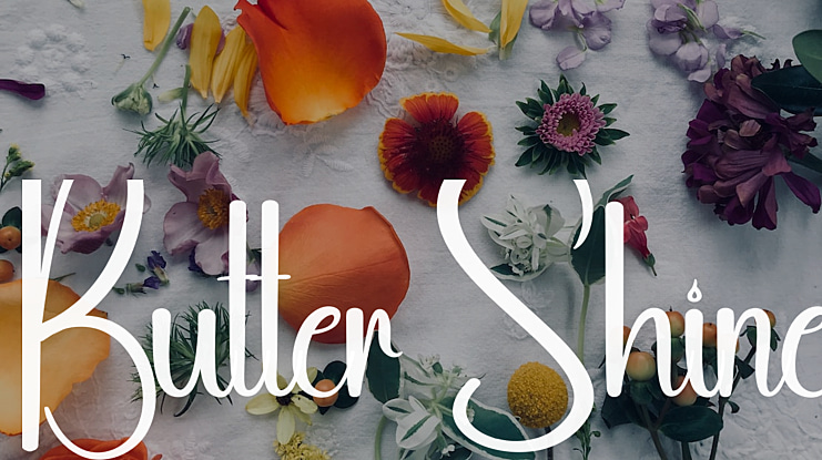 Butter Shine Font