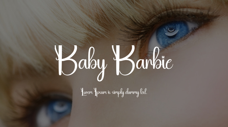 Baby Barbie Font