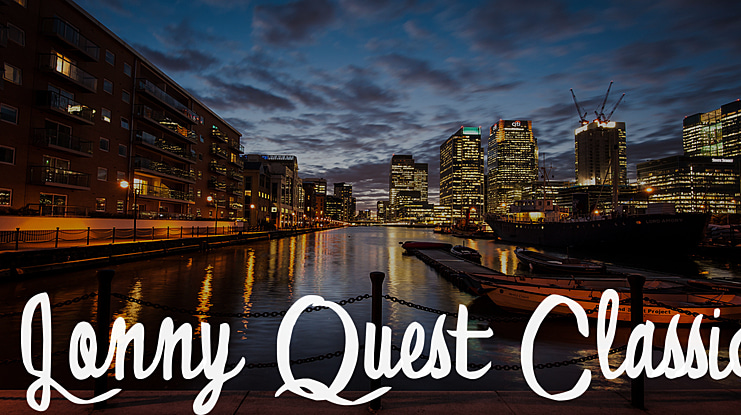 Jonny Quest Classic Font