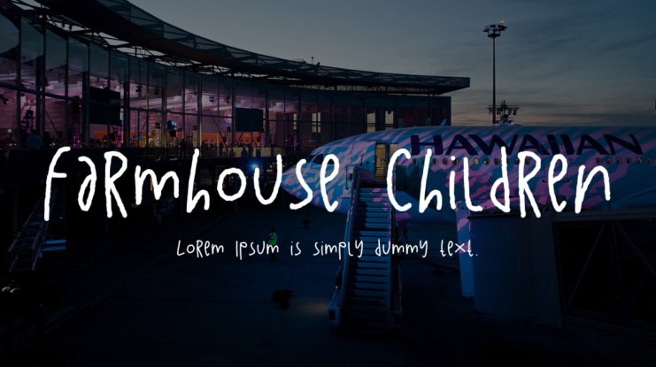 Farmhouse Children Font