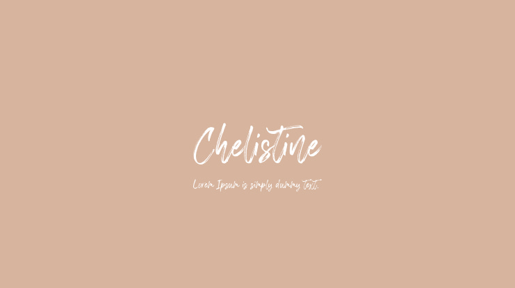 Chelistine Font