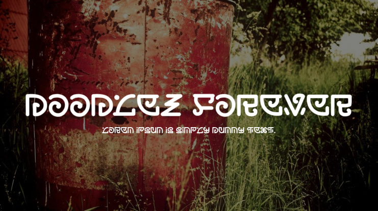 doodlez forever Font