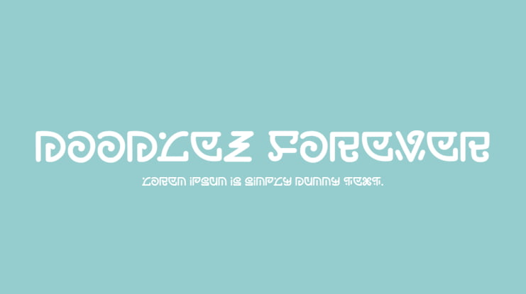 doodlez forever Font