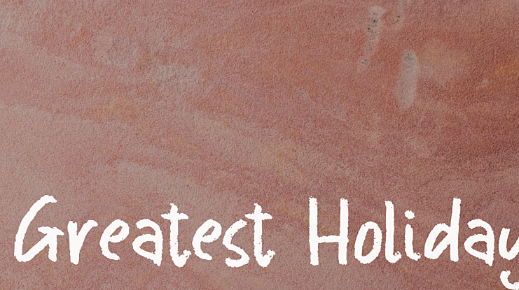 Greatest Holiday Font Family