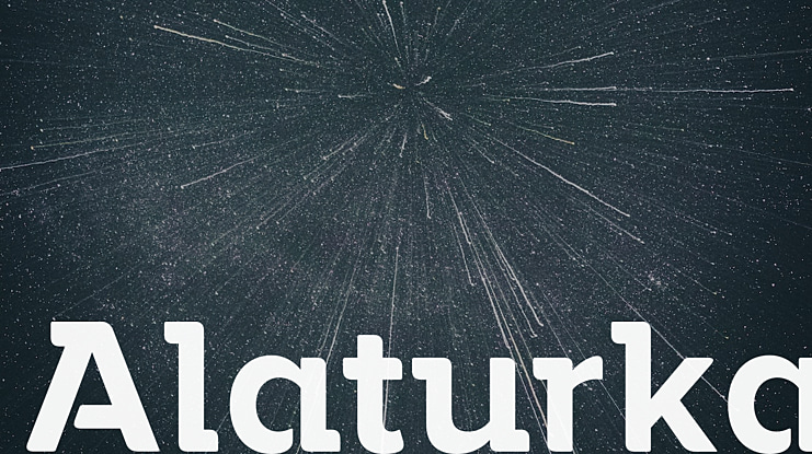 Alaturka Font Family