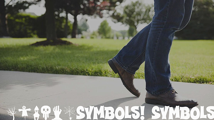 Black Wizard Symbols Font