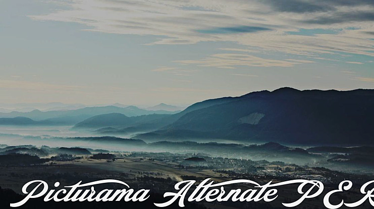 Picturama Alternate PERSONAL Font