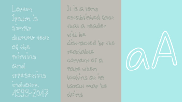 Outlines Font
