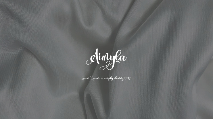 Aimyla Font