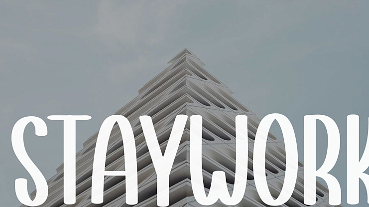 Staywork Font