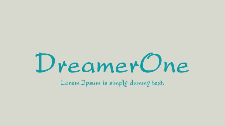 DreamerOne Font Family