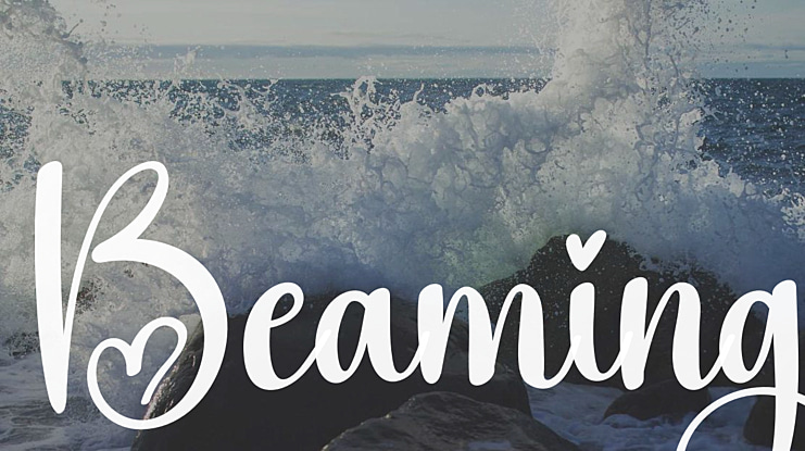 Beaming Font