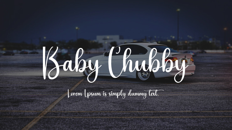 Baby Chubby Font