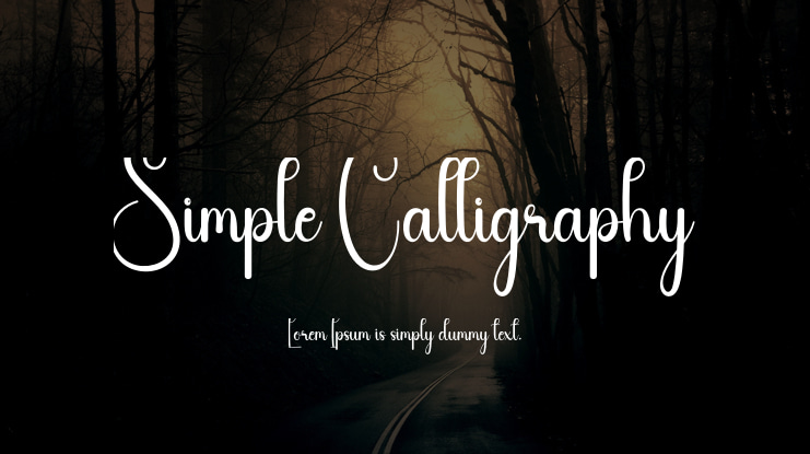 SIMPLIFICA free font - Freebiesbug