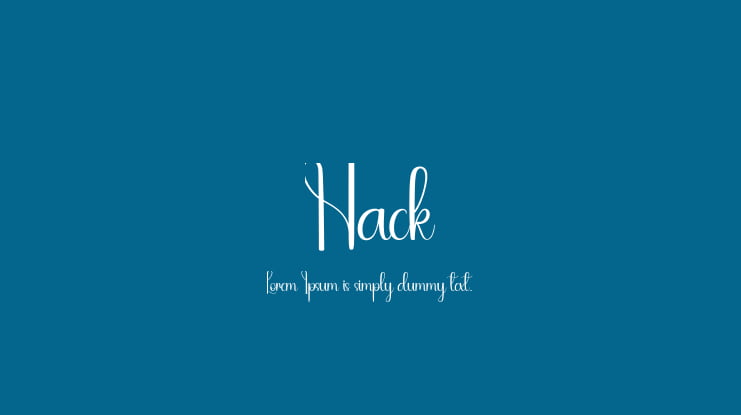 Hack Font