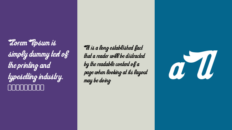 Sloe Gin Rickey Font