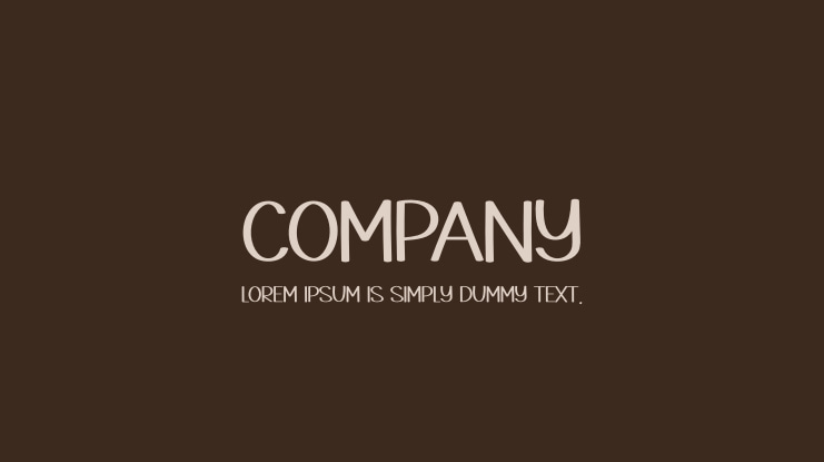 Company Font