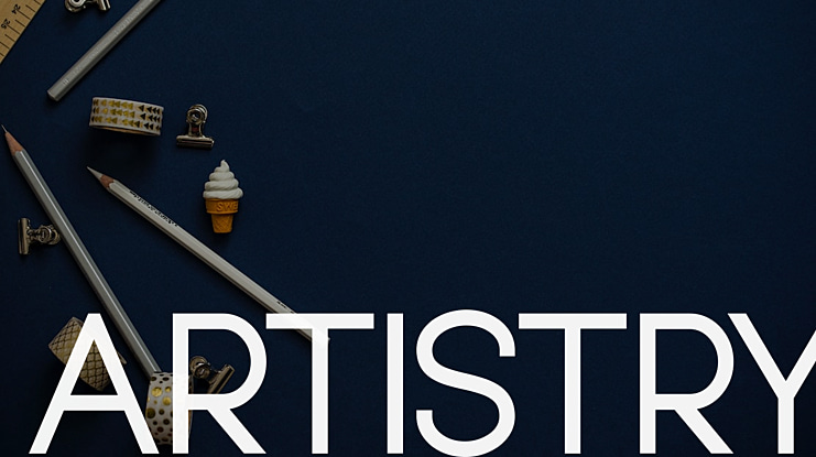Artistry Font Family