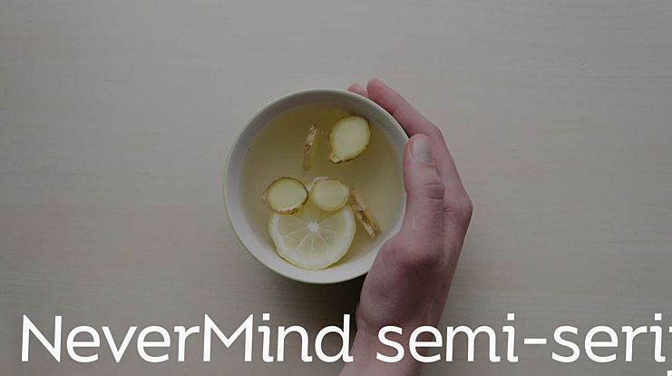 NeverMind semi-serif Font Family