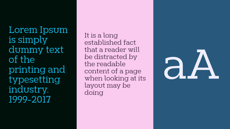 NeverMind Slab Font Family