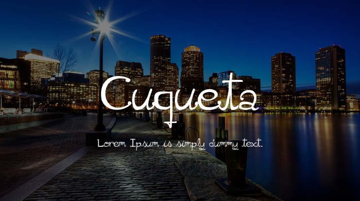 Cuqueta Font Family