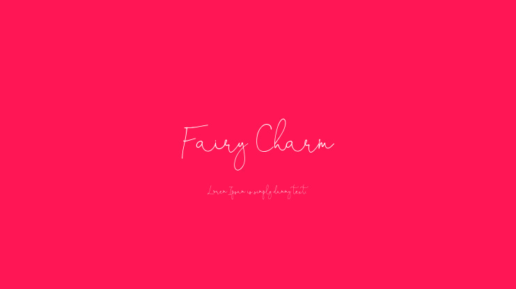 Fairy Charm Font