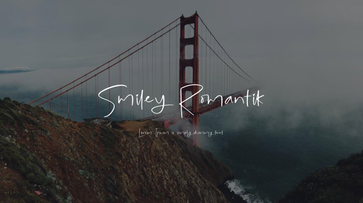 Smiley Romantik Font