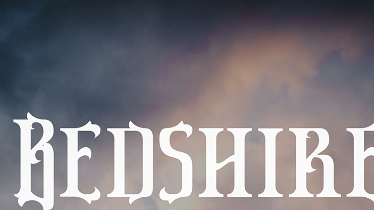Bedshire Font