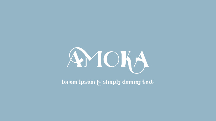 AMOKA Font