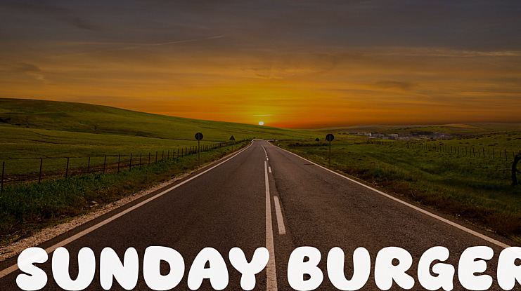 Sunday Burger Font