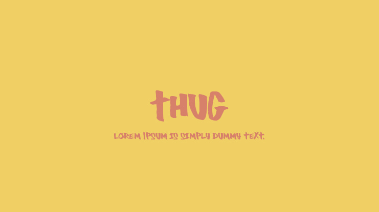 Thug Font