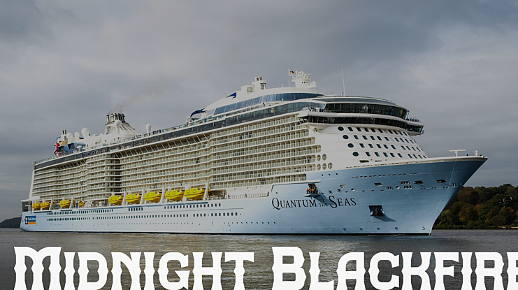 Midnight Blackfire Font