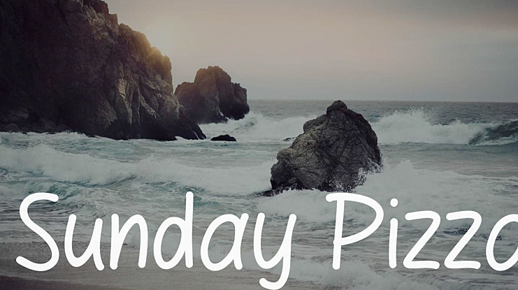 Sunday Pizza Font