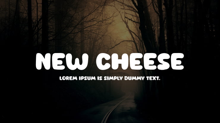 New Cheese Font
