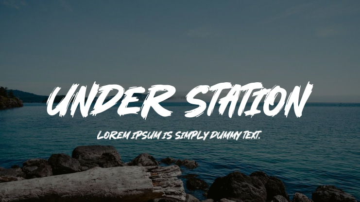 Under Station Font