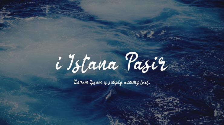 i Istana Pasir Font