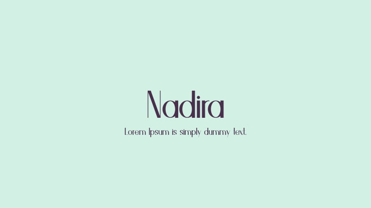 Nadira Font