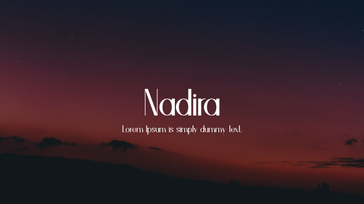 Nadira Font