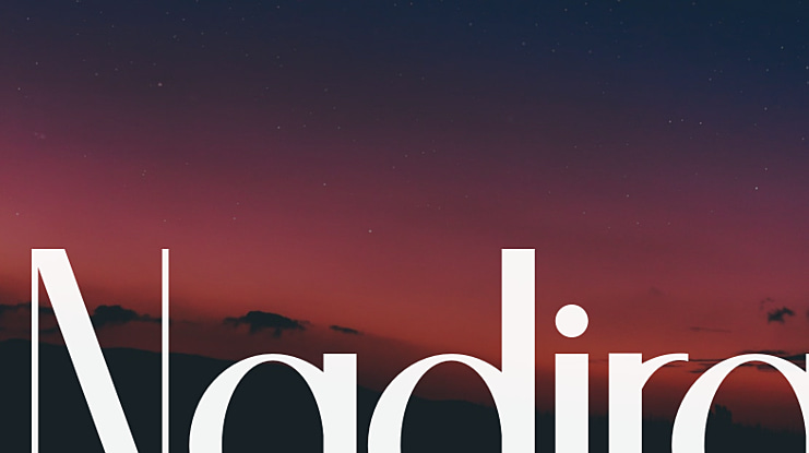 Nadira Font