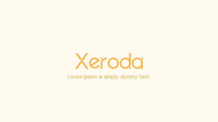 Xeroda Font