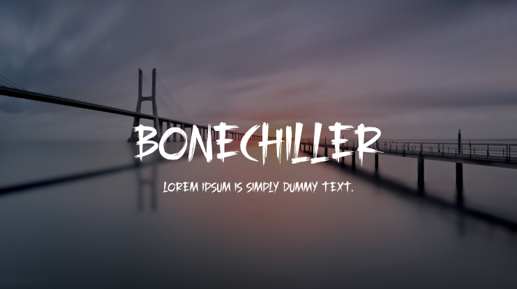 Bonechiller Font