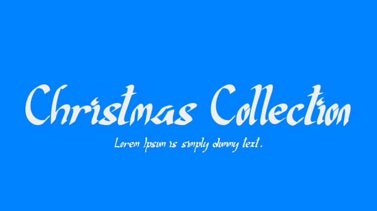 Christmas Collection Font