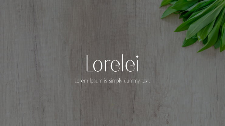 Lorelei Font