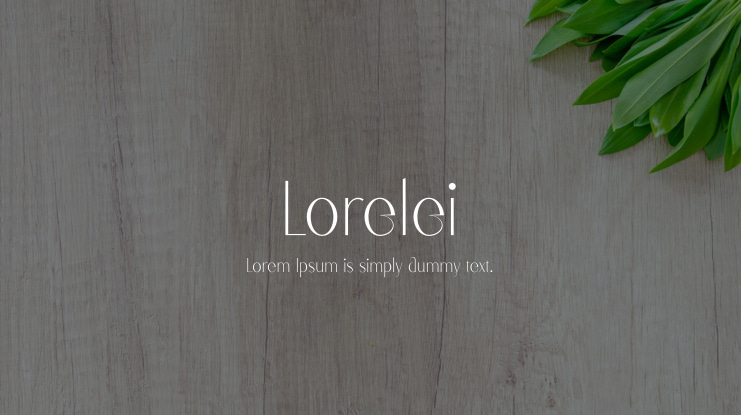 Lorelei Font