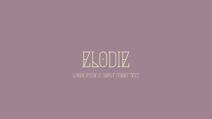 Elodie Font