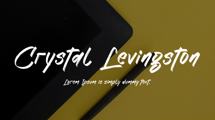 Crystal Levingston Font