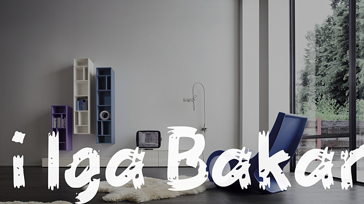 i Iga Bakar Font